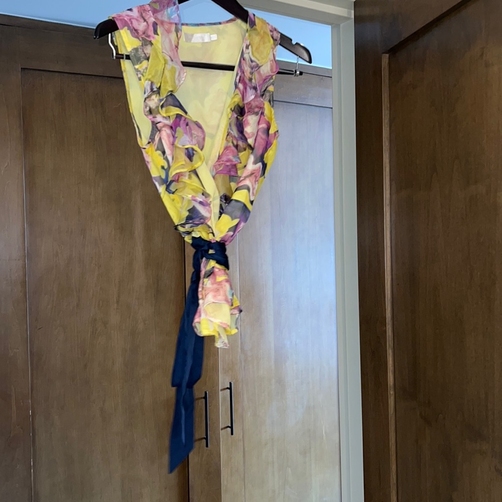 MM Couture Floral Blouse